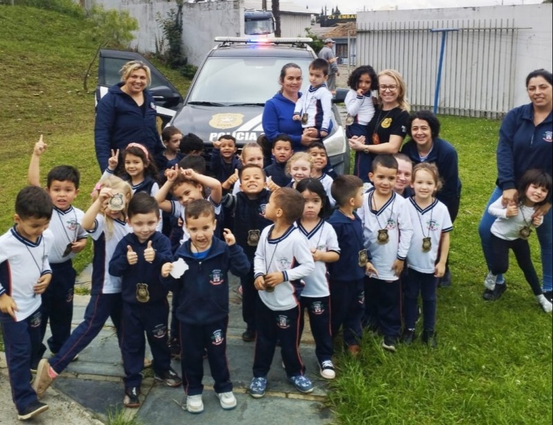 Polícia Civil de Curitibanos realiza Projeto Polícia Civil na Escola