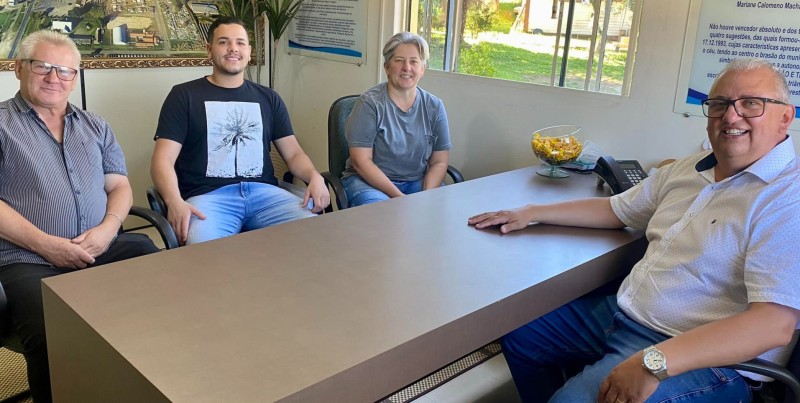 Rejane Chiarani e Estevão Guisolphi  assumem Departamento de Esporte em Ponte Alta do Norte