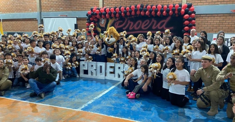 PROERD forma mais de 120 alunos no município de Timbó Grande